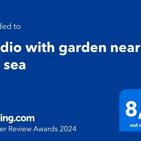 Apartma With Garden Near The Sea *