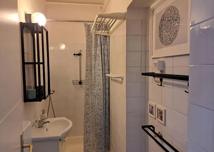 With Garden Near The Sea