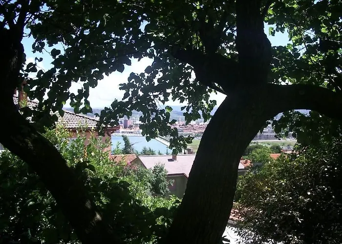 With Garden Near The Sea *